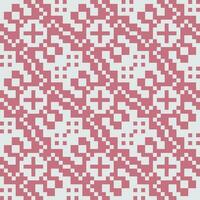 a red and white pattern with squares vector