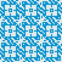 a blue and white pattern with squares vector