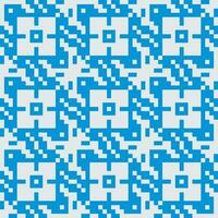 a blue and white pattern with squares vector