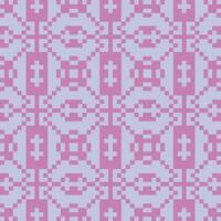 a pixelated pattern in pink and blue vector