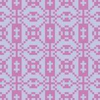 a pixelated pattern in pink and blue vector