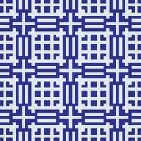 a blue and white geometric pattern vector
