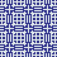 a blue and white geometric pattern vector