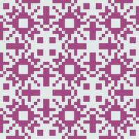 a pixel pattern in purple and white vector