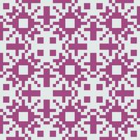 a pixel pattern in purple and white vector