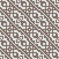 a brown and white pattern with squares vector