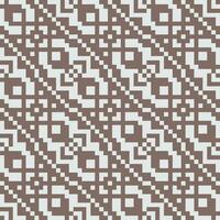 a brown and white pattern with squares vector