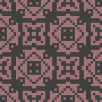 a pixel style pattern with squares and squares vector