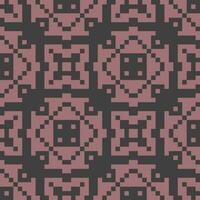 a pixel style pattern with squares and squares vector