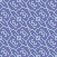 a pixel pattern in purple and blue vector