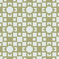 a pattern of squares in green and white vector