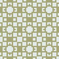 a pattern of squares in green and white vector