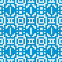 a blue and white pattern with squares vector