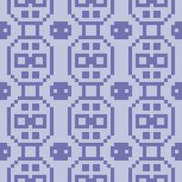 pixel art pattern soft purple vector