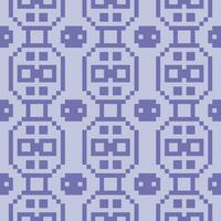 pixel art pattern soft purple vector