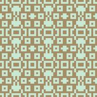 pixel square brown green abstract vector