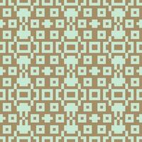 pixel square brown green abstract vector