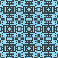 pixel art seamless pattern vector