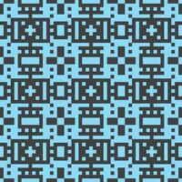 pixel art seamless pattern vector