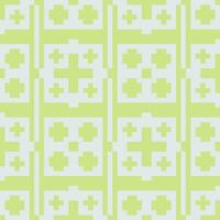 a green and white pattern with squares vector