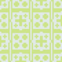 a green and white pattern with squares vector