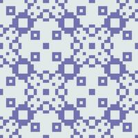 pixel square pattern blue and purple vector