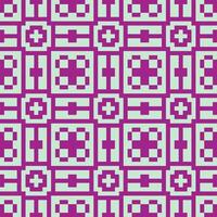 a pixelated pattern in purple and green vector