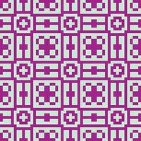 a pixelated pattern in purple and green vector