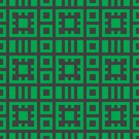 a green and black geometric pattern vector