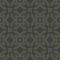 a pixelated pattern in dark green and black vector