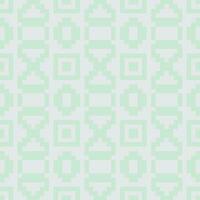 a green and white geometric pattern vector