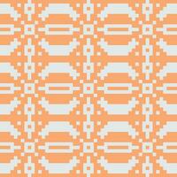 an orange and white geometric pattern vector
