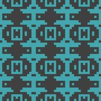 a blue and black geometric pattern vector