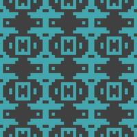 a blue and black geometric pattern vector