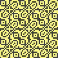 a yellow and black pattern with squares vector