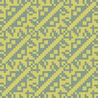 a yellow and blue pattern with squares vector