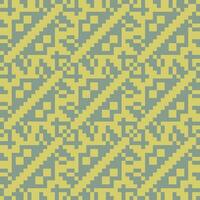 a yellow and blue pattern with squares vector