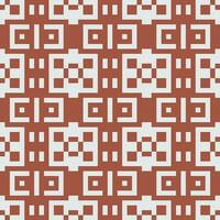 a red and white geometric pattern vector