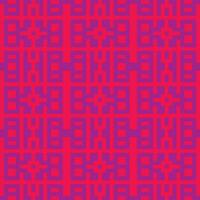 a red and purple geometric pattern vector