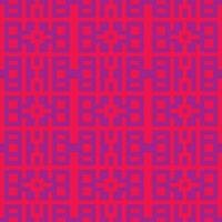 a red and purple geometric pattern vector