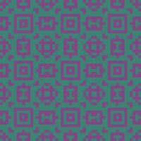 a green and purple pattern with squares vector