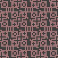 a pixelated pattern with squares and lines vector