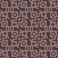 a pixelated pattern with squares and lines vector