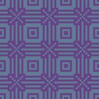 a pixelated pattern with squares and crosses vector