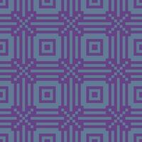 a pixelated pattern with squares and crosses vector