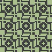 a green and black pattern with squares vector