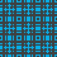 a blue and black pattern with squares vector