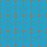 pixel art seamless pattern with a blue background vector