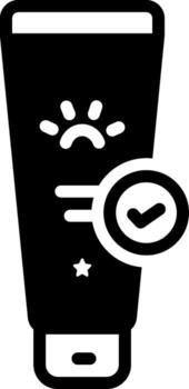 solid icon for suitable vector