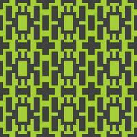a green and black pattern with squares vector